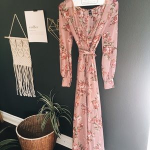 Windsor long floral dress